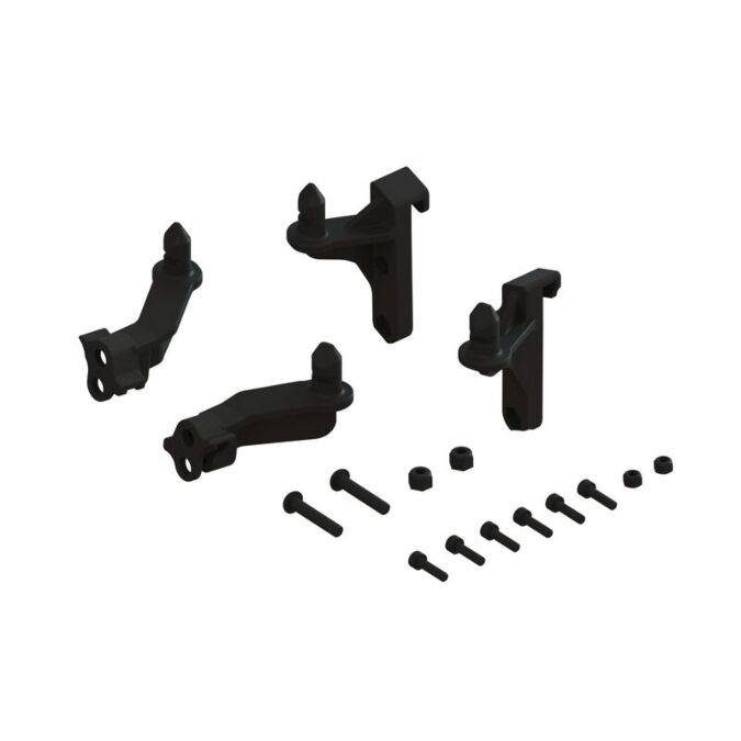 ARRMA Front & Rear Body Post Set