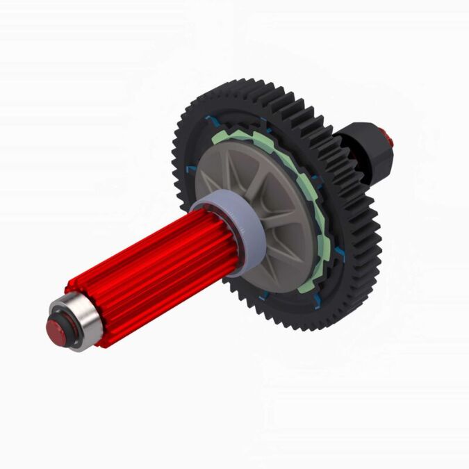 ARRMA High Torque Slipper Set 61T, 08. Mod