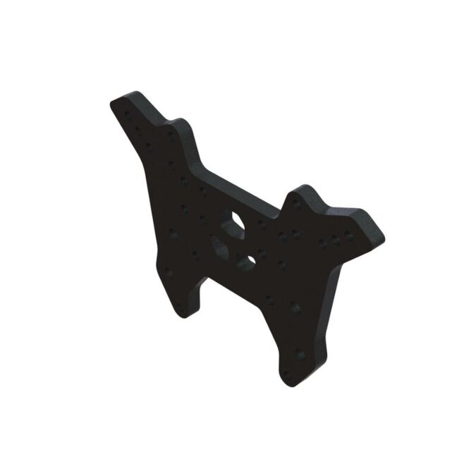 ARRMA Front Shock Tower, Aluminum, Black