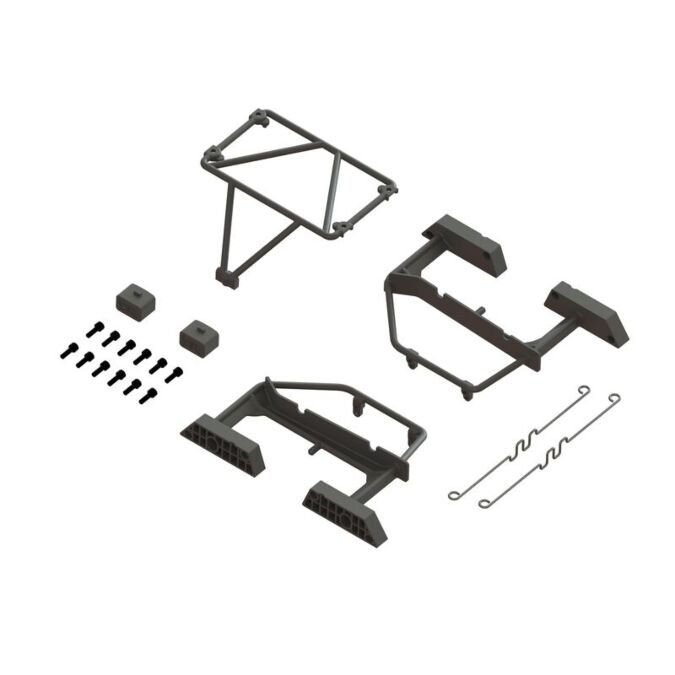 ARRMA Desert Truck Body Roll Cage Set, Black: GROM