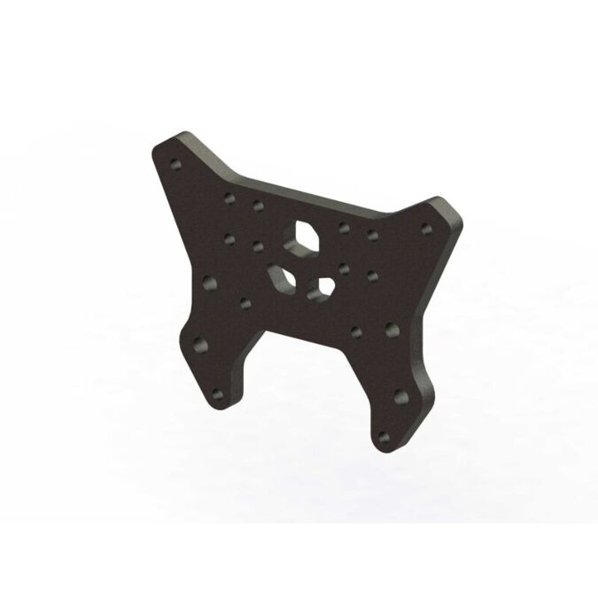 ARRMA Aluminum Front Shock Tower, Black