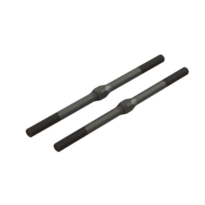 ARRMA Steel Turnbuckle, M5 x 85mm Black (2)