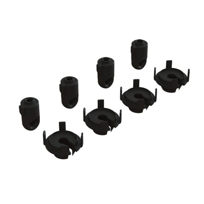 ARRMA Shock Rod End & Spring Perch Set (4 Shocks)