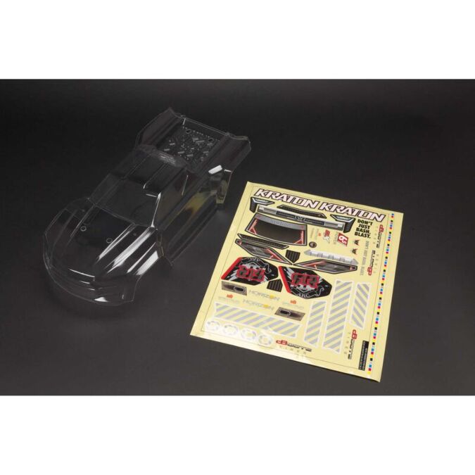 ARRMA Clear Body with Decals: KRATON 6S BLX