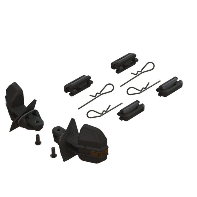 ARRMA Wing mirror and door handle set