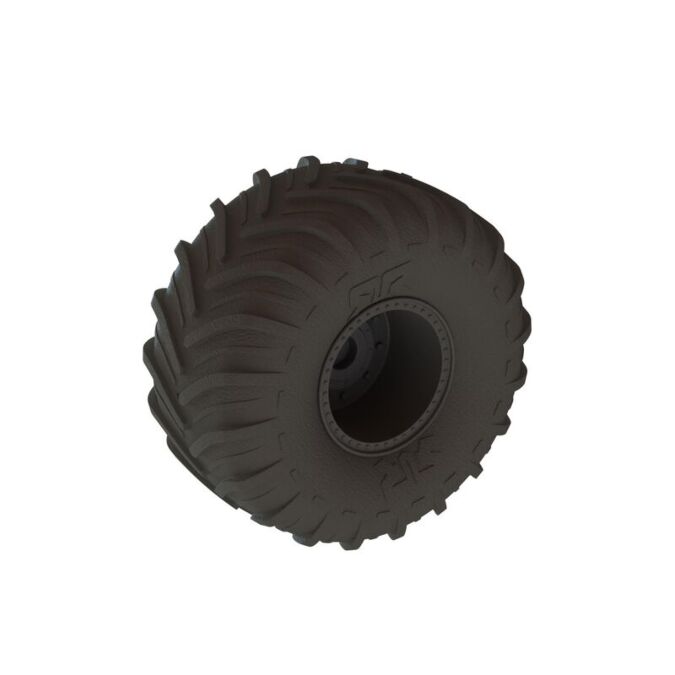 ARRMA dBoots Chevron MT Tire Set, Glued (2)