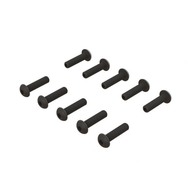 ARRMA Double Socket Button Head Screw M4x16mm (10)