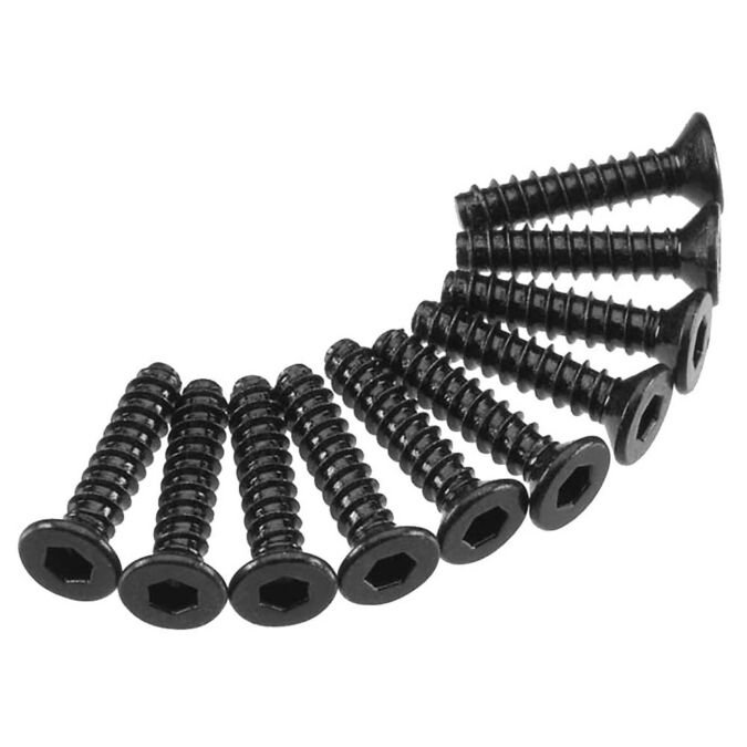Axial Hex Socket Tap Flat Head M2.5x12mm (10)