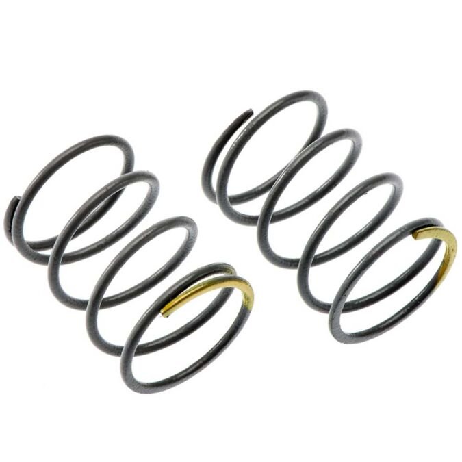 Axial Spring 12.5x20mm 6.53lbs in Firm Yellow (2)