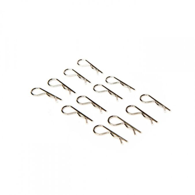 Dynamite Body Clips Silver (12) Universal