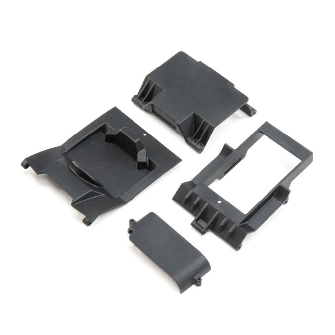 ECX Console and Electronics Tray: 1/18 Temper 4WD Gen 2