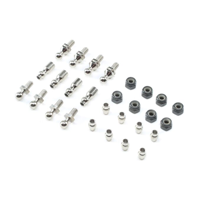 ECX Ball Mount SetL: 1/18 Temper 4WD Gen 2