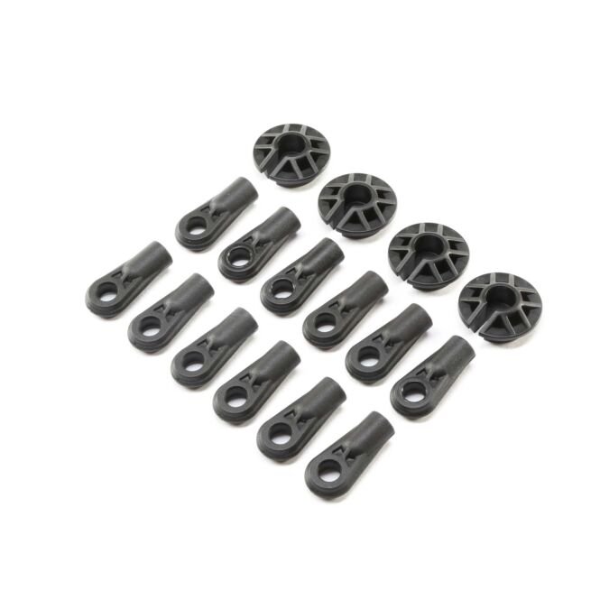 Losi Shock and Rod Ends, Spring Cups (12): Super Baja Rey