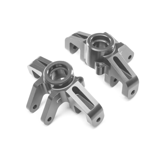 Losi Aluminum Front Spindle Set: Super Baja Rey