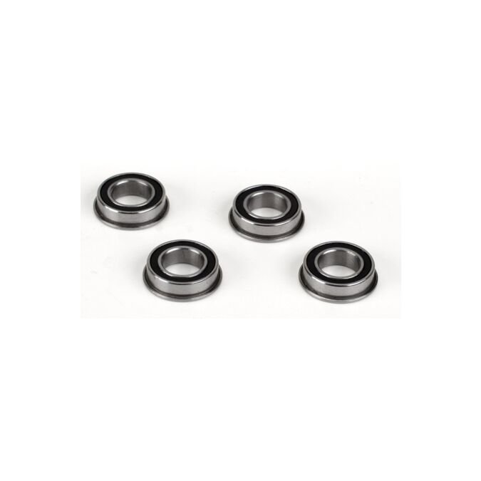 Losi 8x14x4 Flanged Rubber Seal Ball Bearing (4): 8X, 8XE