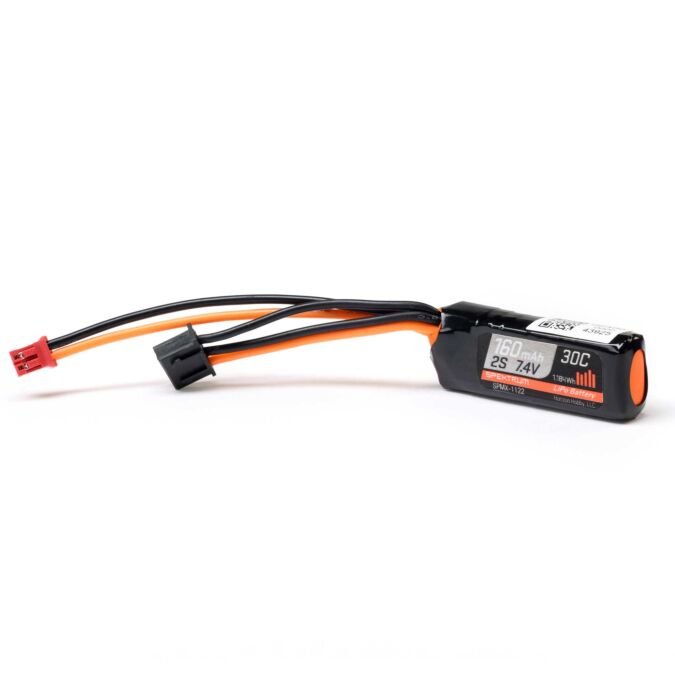 Spektrum Accessories 7.4V 160mAh 2S 30C LiPo Battery: PH2.0