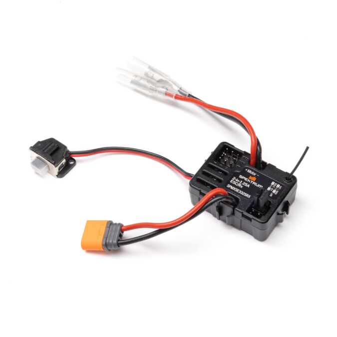 Spektrum Accessories 25A SLT 2-in-1 ESC / Receiver Combo: NASCAR