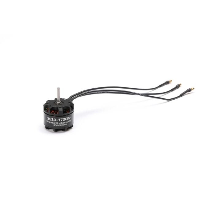 Spektrum Accessories Firma 3530-1700Kv 12-Pole Outrunner Brushless Motor, 3.175mm