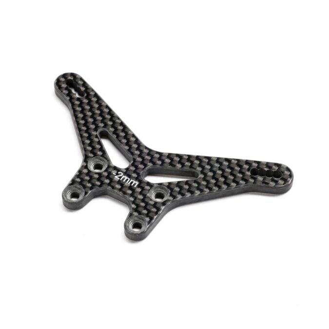 Team Losi Racing Rear Tower, Carbon, -2: 22X