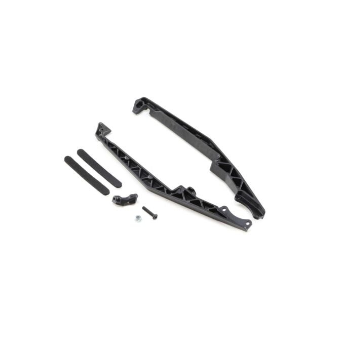 Team Losi Racing Mud Guard Set, Stiffezel with Fan Mount: 22 4.0