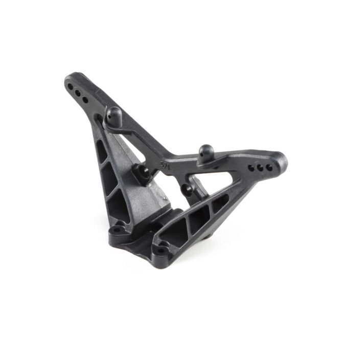 Team Losi Racing Rear Shock Tower, Stiffezel, Laydown: 22T 4.0