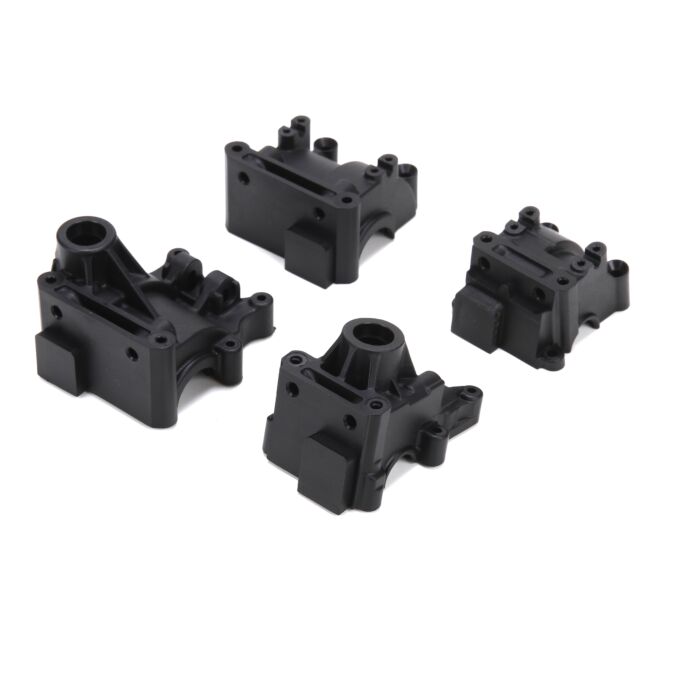Team Losi Racing Front and Rear Gear Box Set: All 8IGHT