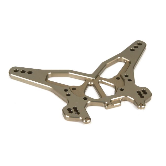 Team Losi Racing Rear Shock Tower, Aluminum: 8IGHT-T 3.0