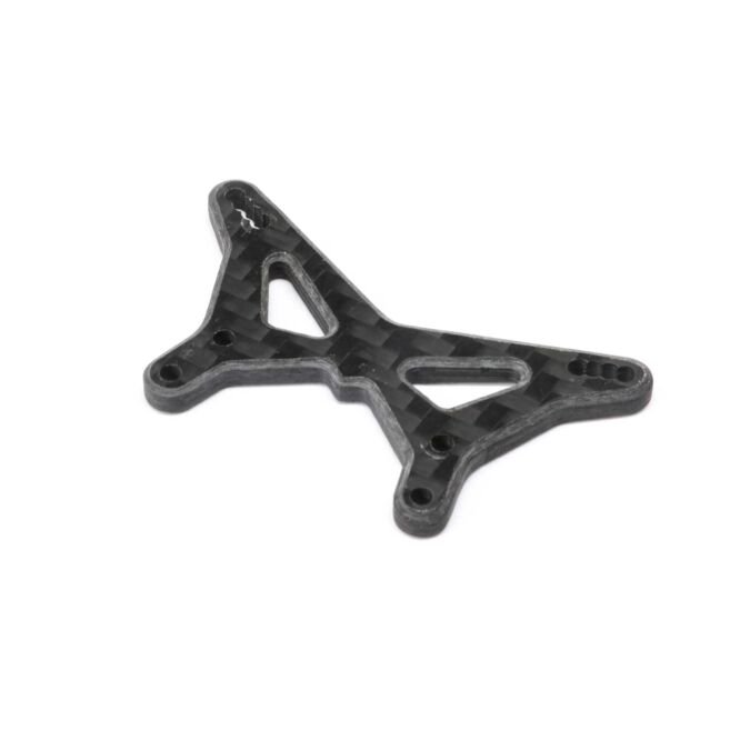 Team Losi Racing Carbon Front Shock Tower: Mini-B, BL