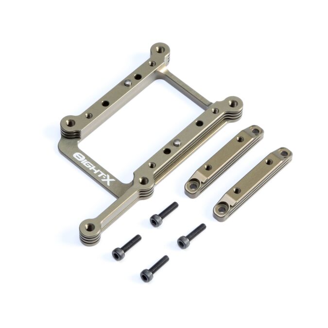 Team Losi Racing Quick Change Engine Mount Set: 8X