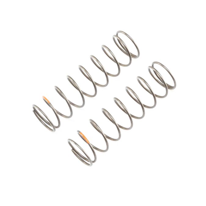 Team Losi Racing 16mm EVO Rear Shock Spring, 4.0 Orange (2): 8B 4.0