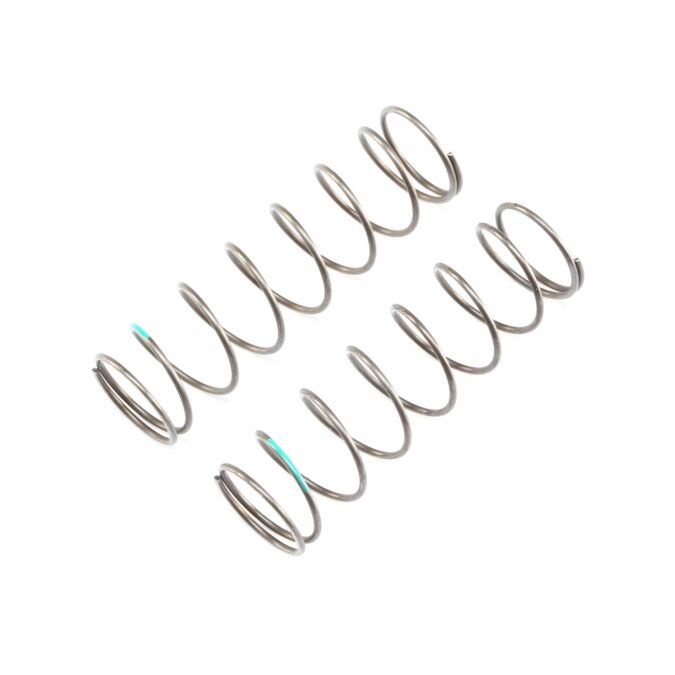 Team Losi Racing 16mm EVO Rear Shock Spring, 4.4 Green (2): 8B 4.0