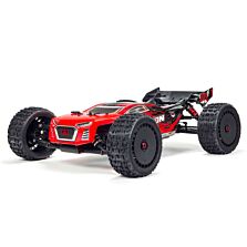 ARRMA 1/8 TALION 6S 4X4 RTR Brushless Speed Truck, Red/Black