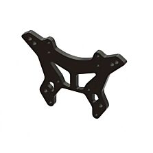 ARRMA Front Shock Tower Aluminum M4, Black