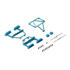 ARRMA Desert Truck Body Roll Cage Set, Blue: GROM