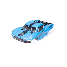 ARRMA 1/10 Clipless Painted Trimmed Body Set with Decals, Blue: FURY 2WD