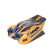 ARRMA 1/8 Clipless Painted Decaled Body, Orange: TYPHON 4X4