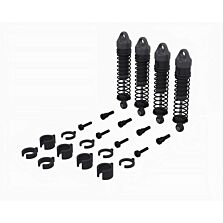 ARRMA Shock Set, 71mm Length, 500cSt Oil (4): GROM