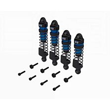 ARRMA Shock Set, Front/Rear Assembled, 700 cSt Oil, Blue (4Pcs): MINI