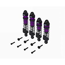ARRMA Shock Set, Front/Rear Assembled, 700 cSt Oil, Purple (4Pcs): MINI
