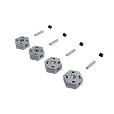 ARRMA 12mm Wheel Hex Set, Aluminum (4)
