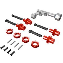 ARRMA 17mm Wheel Hex Conversion for Threaded Axles (+10mm Offset)