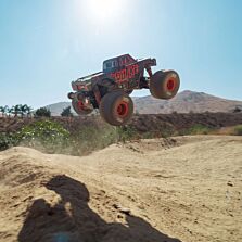ARRMA 1/16 QUAKE GROM 4X4 RTR Brushed Monster Truck (Battery & Charger Included), Red