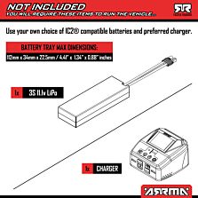 ARRMA 1/16 MINI KRATON 3S DSC 4X4 RTR Brushless Speed Monster Truck