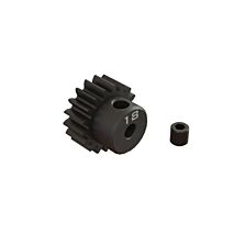 ARRMA 18T 0.8Mod 1/8" Bore CNC Steel Pinion Gear