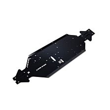 ARRMA Aluminum Chassis CNC 7075 T6 SWB Black: EXB