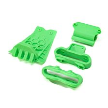 ARRMA Lower Skid And Bumper Mount Set, Green