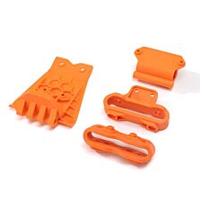 ARRMA Lower Skid And Bumper Mount Set, Orange