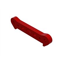 ARRMA Aluminum Front Suspension Mount, Red