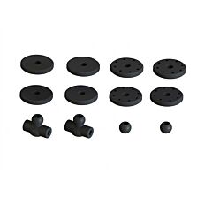 ARRMA Shock Set, 16mm Bore, 124mm Length, 2000cSt Oil