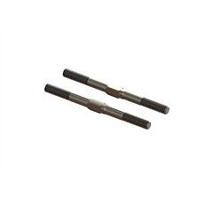 ARRMA Steel Turnbuckle, M5x65mm Silver (2): EXB